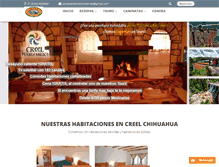 Tablet Screenshot of hotelposadadelcobre.com